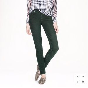 J. Crew Midrise Toothpick Cords (28R)